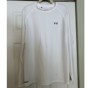 Under Armour White Long Sleeve Shirt